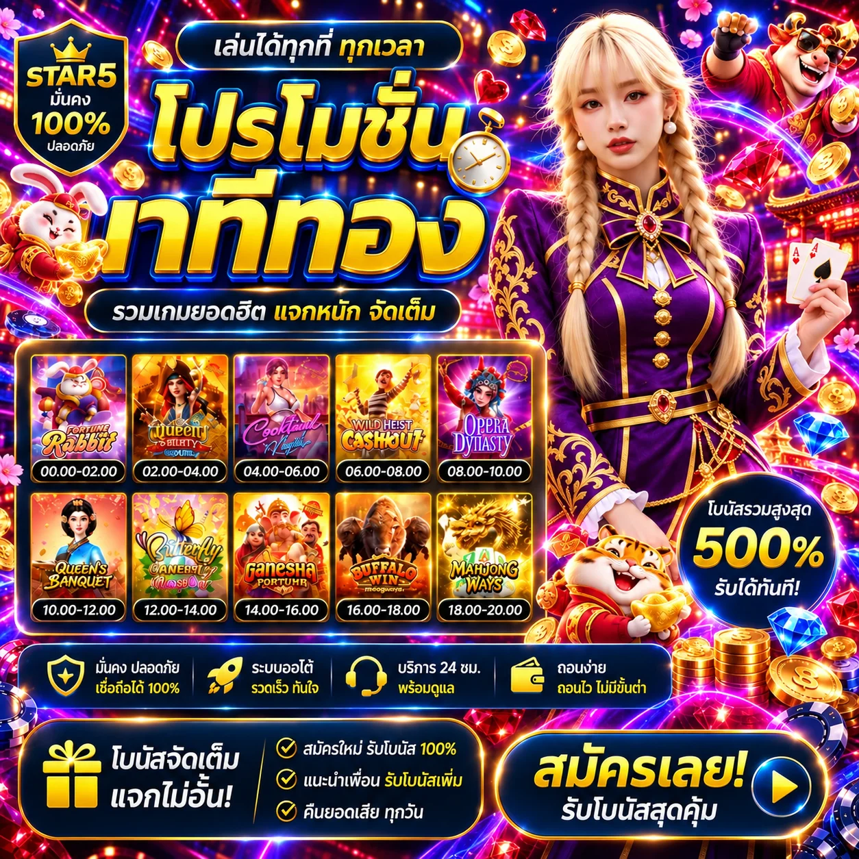 ทดลองเกม Pragmatic Play บน STAR5
